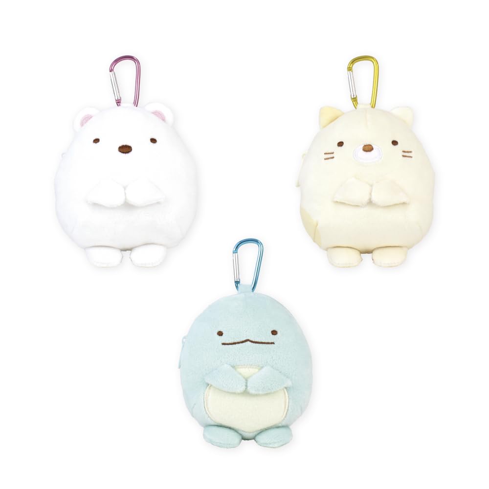 Amazon.co.jp: ティーズファクトリー すみっコぐらしカラビナ付き